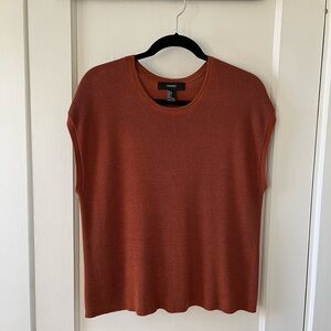 Women’s Forever 21 Rust Knit Sleeveless Top (S)